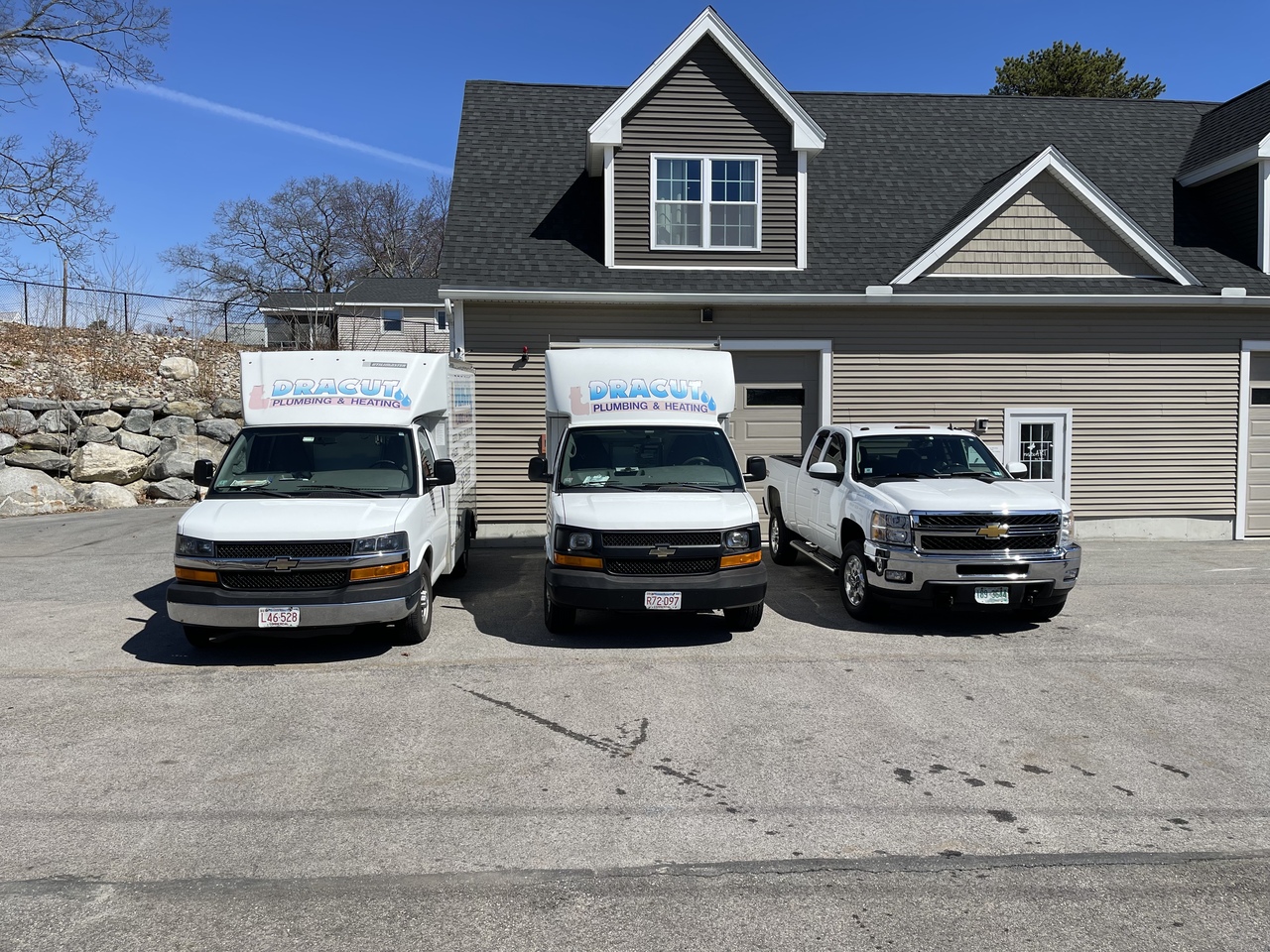 Dracut Plumbing truck